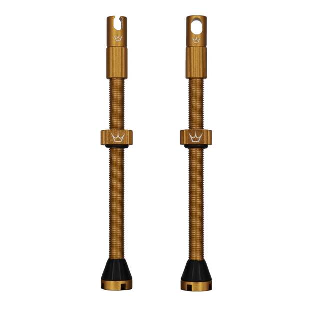 Bekameriniai ventiliai PEATY S X CHRIS KING (MK2) MANGO TUBELESS VALVES - 80MM (PTV2-80-MNG-12)