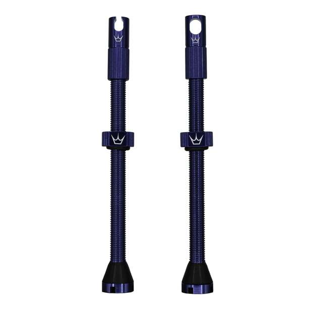 Bekameriniai ventiliai PEATY S X CHRIS KING (MK2) NAVY TUBELESS VALVES - 80MM (PTV2-80-NVY-12)