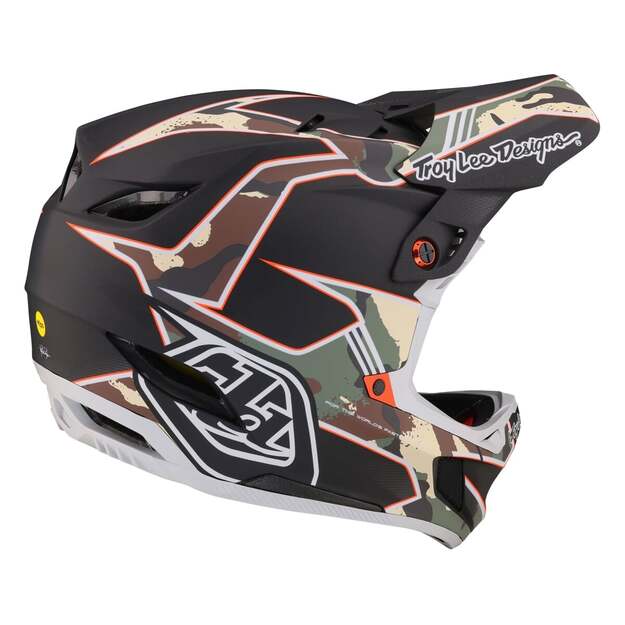 Šalmas TLD HELMET D4 COMPOSITE MIPS MATRIX CAMO ARMY GREEN (14003500) 3