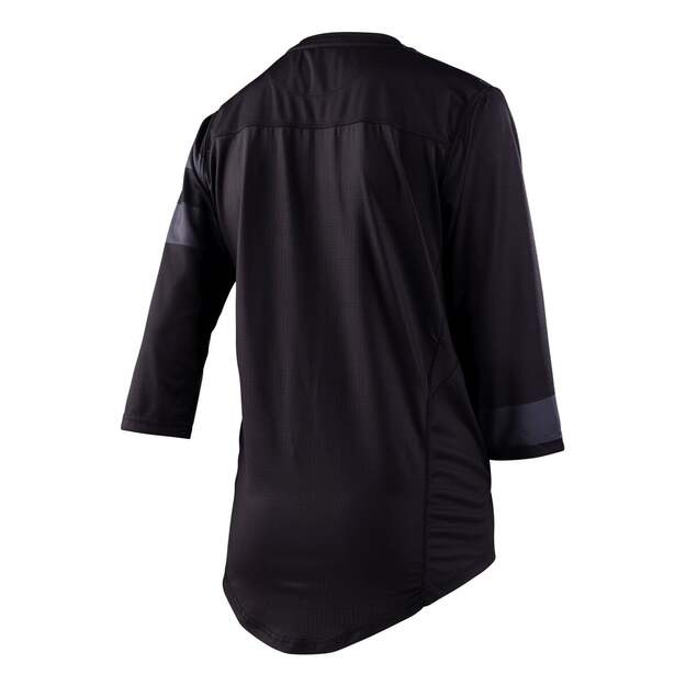 Marškinėliai TLD WOMENS 3/4 JERSEY MISCHIEF SPLIT STRIPE BLACK (35995700) 1