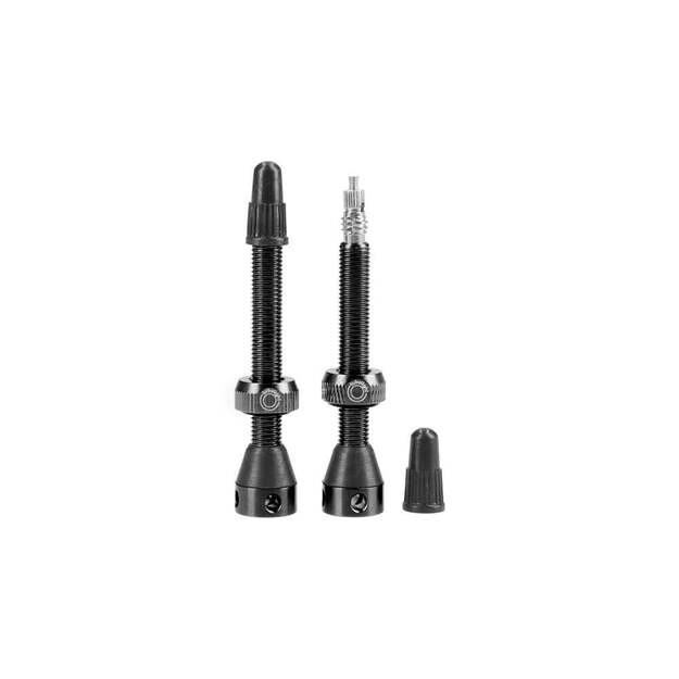 TUBOLIGHT BLACK VALVES PAIR (VVBLK)