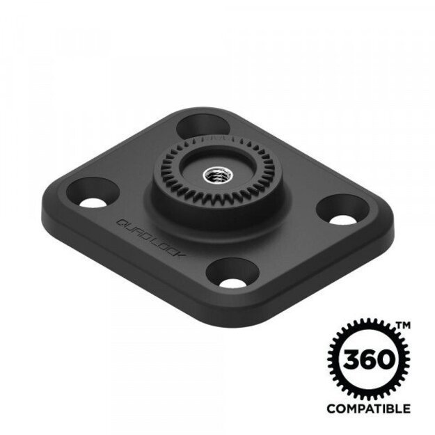 Quad Lock 360 adapteris  tvirtinimui su keturiom skylėm