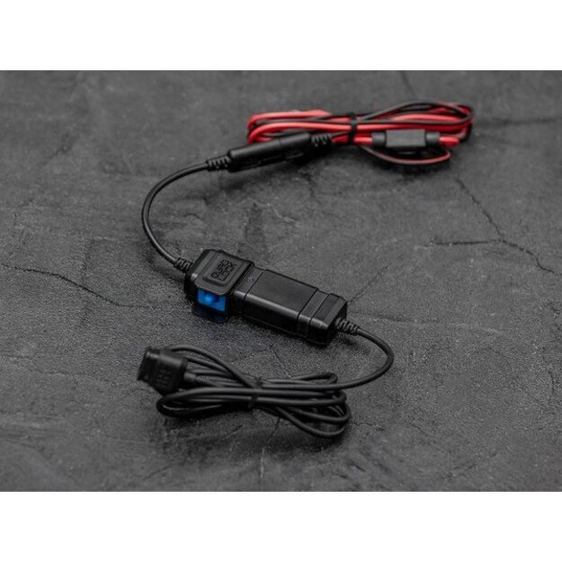 Quad Lock vandeniui atsparus 12V į USB Smart adapteris