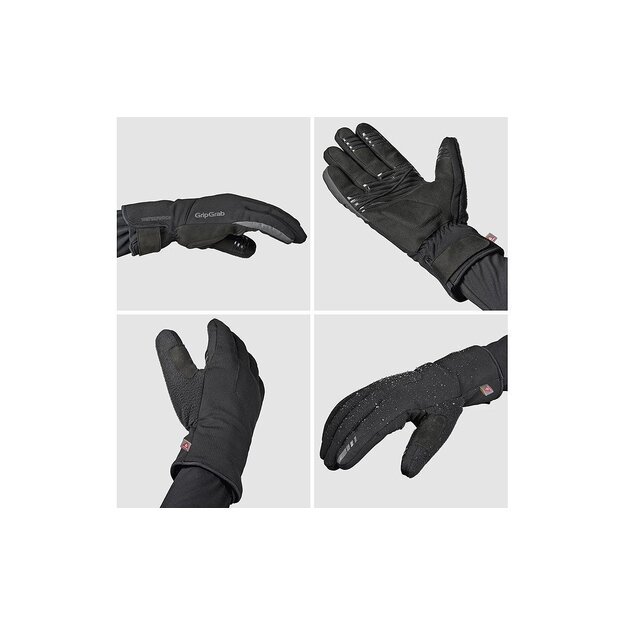 GripGrab žieminės pirštinės Polaris 2 Waterproof Winter XS 1