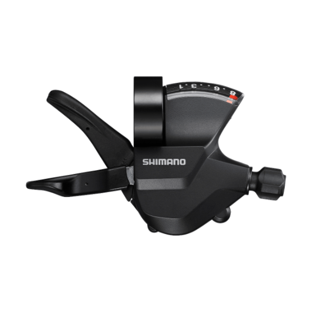 Pavarų perjungimo rankenėlė SHIMANO Shifter SL-M315-8R 8-speed RAPIDFIRE PLUS Clamp band With optical gear display