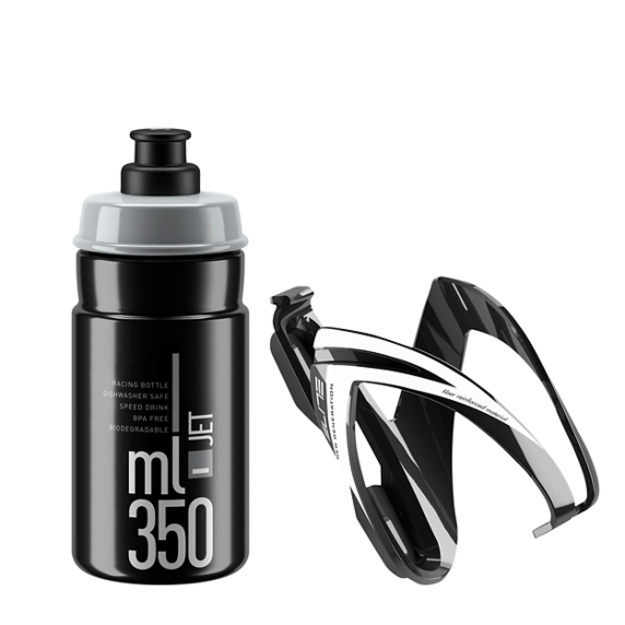 Gertuvės laikiklis Elite CEO rinkinys 350ml juodas
