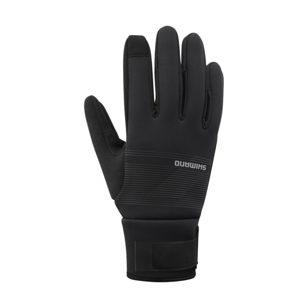 Pirštinės SHIMANO WINDBREAK THERMAL GLOVES Men Black (M dydis)